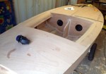with deck on