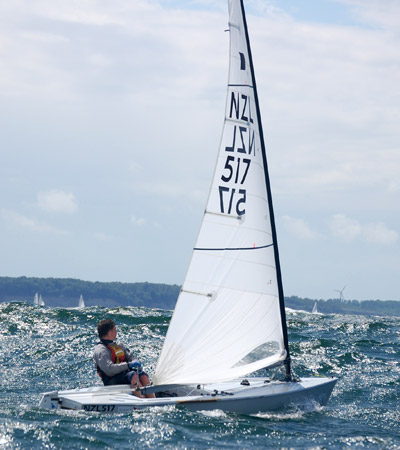 OK Dinghy sailing