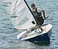 Picture of Greg Wilcox upwind sailing