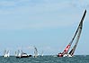 click on Image to enlarge Spectators come to visit OK Dinghies