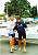 click to enlarge picture John & Laser sailor