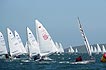 click on Image to enlarge Gybing leading the field