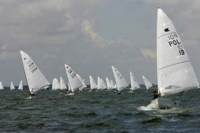 Bartosz Rakocy leads the fleet