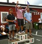 Podium places of swedish championship