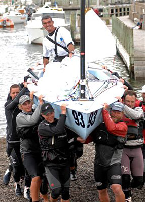 Kiwis celebrate Karl Purdie