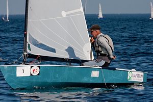 Race winner Greg Wilcox