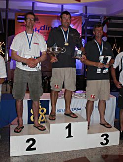 Podium: Craig, Blasse, Williams